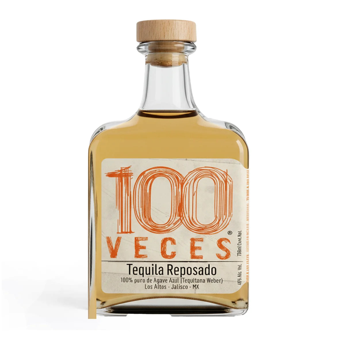 Tequila 100 Veces Reposado
